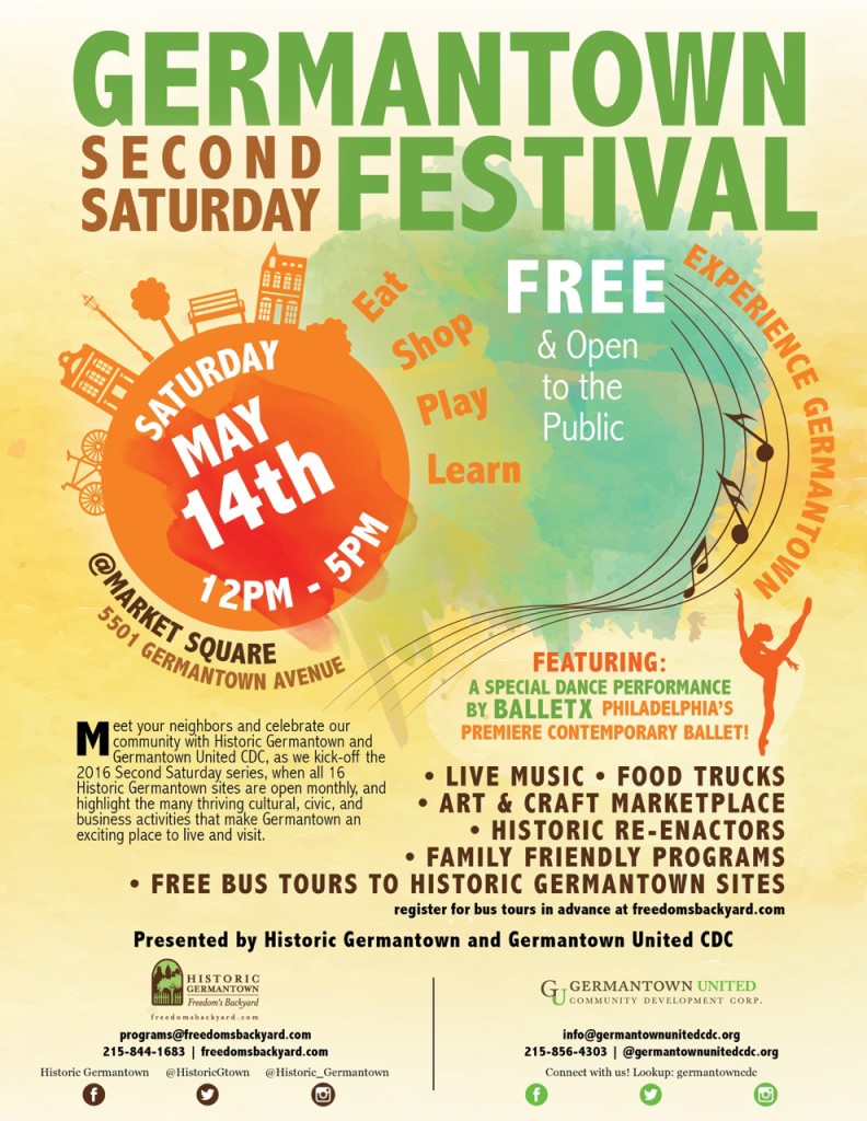 Vending Opportunities at the Germantown Second Saturday Festival